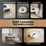 Shark Powerdetect Never Touch Pro robot vacuum cleaner, UK version