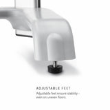 Simplehuman stainless steel corner shower caddy - imported from the UK