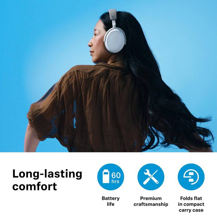Sennheiser Momentum 4 wireless headphones white - British product