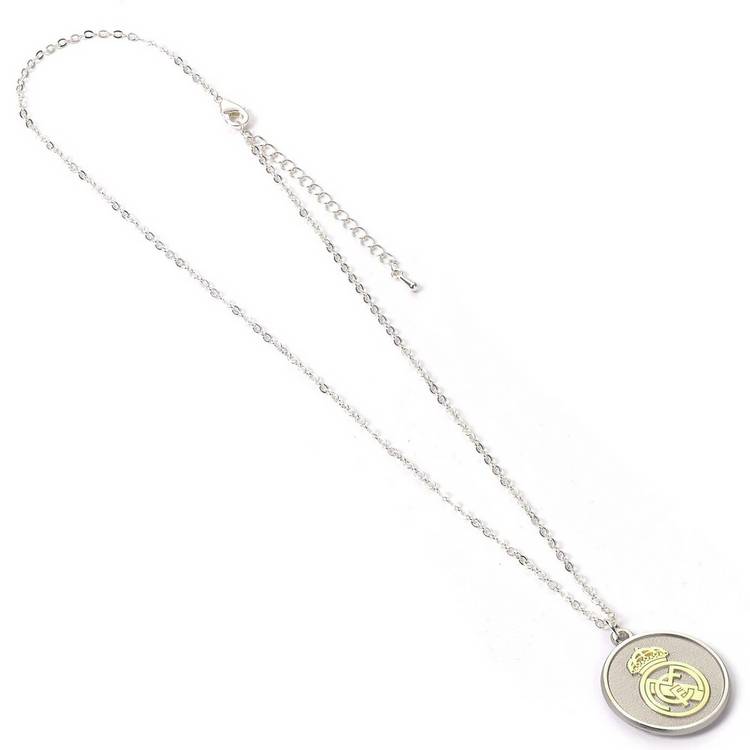 Revere Real Madrid pendant gold crest necklace 45cm (British brand)