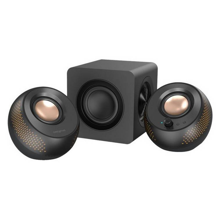 Creative Pebble X Plus speakers with subwoofer black, UK version