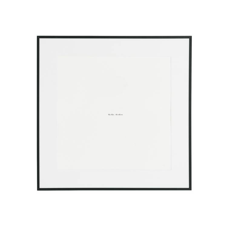 Argos Home black aluminium picture frame 40x40cm - British product