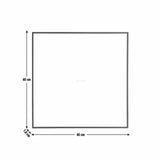 Argos Home black aluminium picture frame 40x40cm - British product