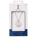 Tottenham Hotspur silver disc pendant necklace on trace chain, UK version