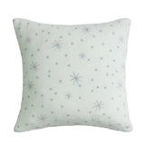 Home snowman fleece cushion blue 43x43cm - British product