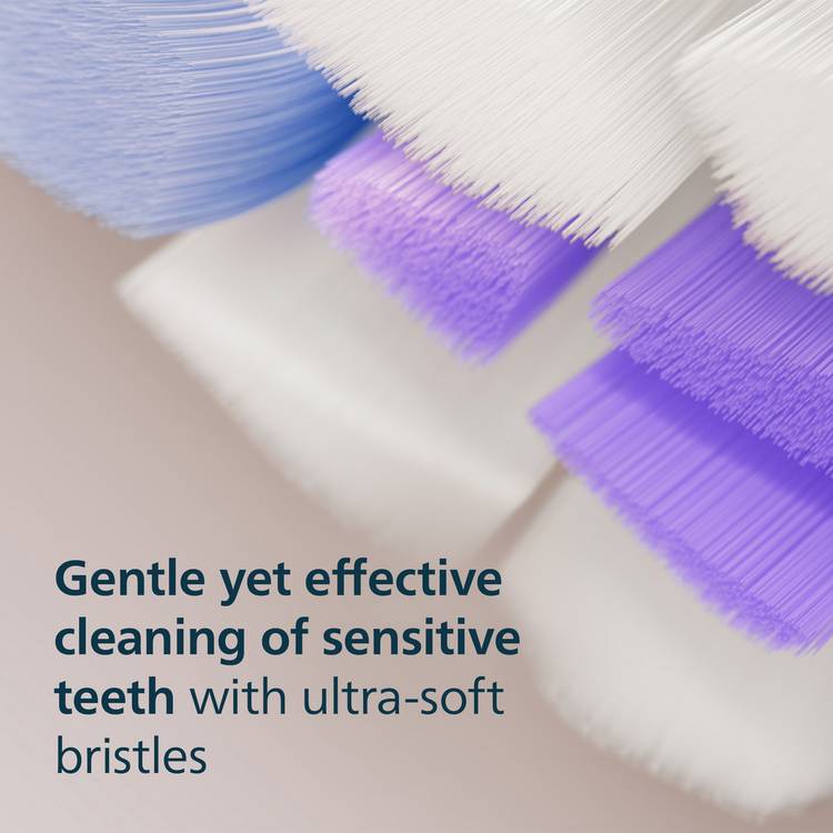 Philips Sonicare S2 sensitive toothbrush heads pack of 4 (British brand)