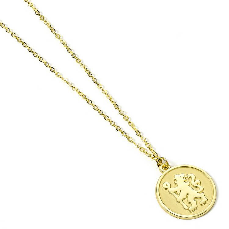 Revere Chelsea FC gold finish crest pendant necklace 45cm, imported from the UK