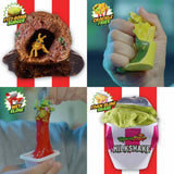 Terror Fried Gross Bucket Playset toy with sensory snacks, imported from the UK
