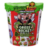 Terror Fried Gross Bucket Playset toy with sensory snacks, imported from the UK