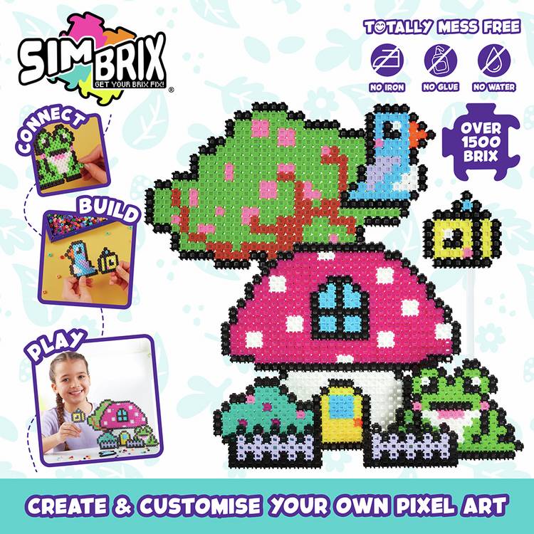Simbrix Magical Garden Kit building toy (British brand)