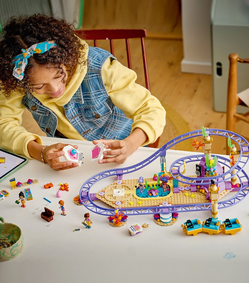 LEGO Friends Mermaid Roller Coaster Ride 42703, UK version