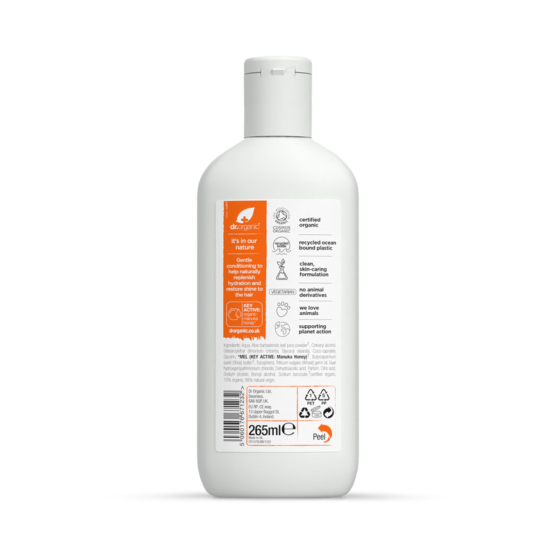 Dr Organic Manuka Honey Conditioner 265ml, imported from the UK