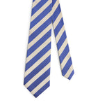 Dunhill mulberry silk stripe tie imported from the UK