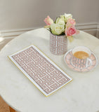 O.W. London Maze bone china serving plate 29.5cm, imported from the UK