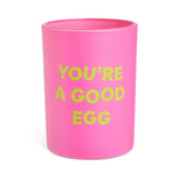 Argos Home bergamot ginger candle glass vessel, imported from the UK