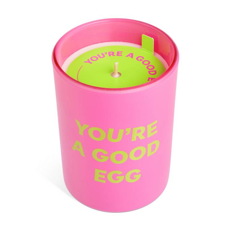 Argos Home bergamot ginger candle glass vessel, imported from the UK