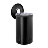 Brabantia black laundry bin 60L, imported from the UK
