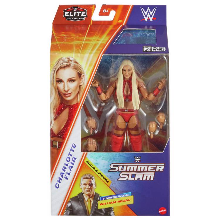 WWE Charlotte Flair collectable figure UK version