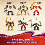 LEGO NINJAGO Arin's Spinjitzu Battle Mech building set - British product