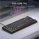 Corsair K55 CORE TKL gaming keyboard, imported from the UK