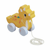Chad Valley wooden dino push and pull toy - British product