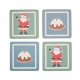 Argos Home Christmas placemats and coasters set of 4, UK version