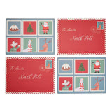 Argos Home Christmas placemats and coasters set of 4, UK version
