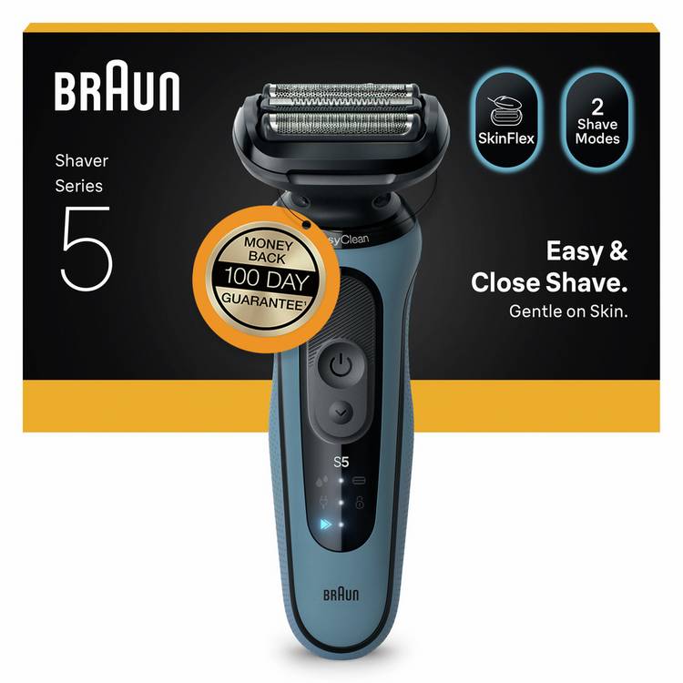 Braun Series 5 electric shaver - British product