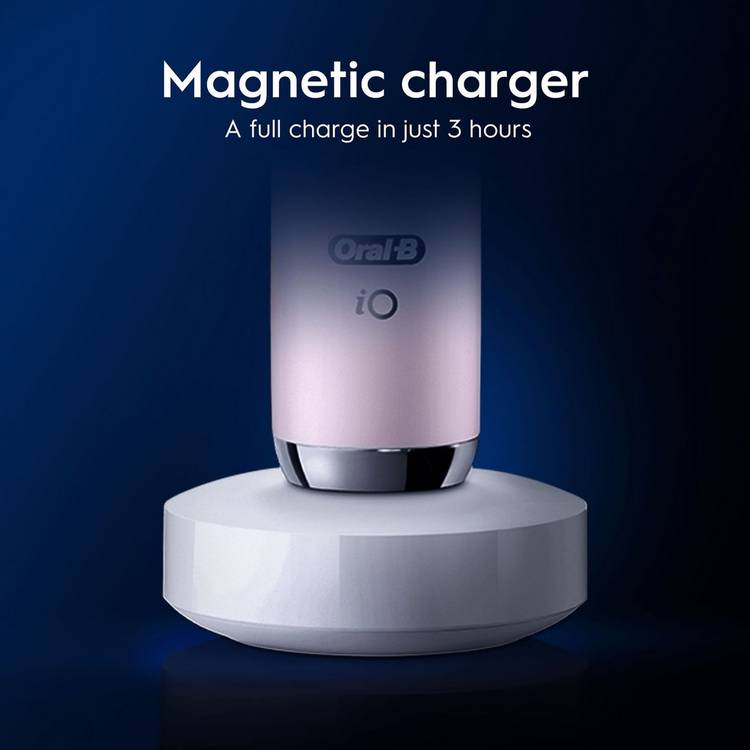 Oral-B iO9 electric toothbrush Rose Quartz Luxe (British brand)