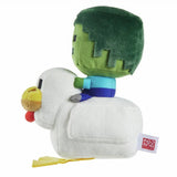 Mattel Minecraft Zombie Chicken Jockey plush toy 8 inches - British product