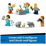 LEGO City Arctic Explorer Science Lab Truck building set 1064 pieces, UK version