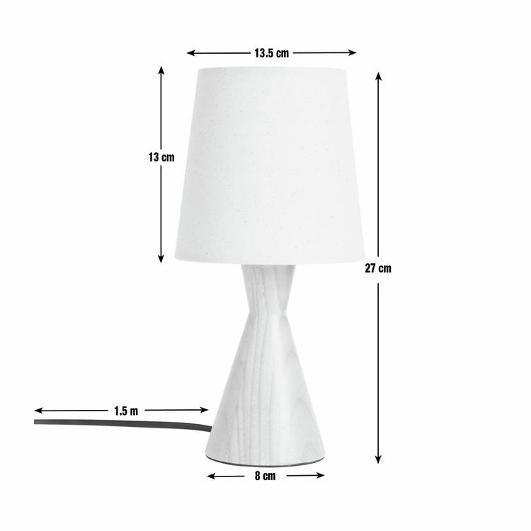 Argos Home table lamp pair natural (British brand)