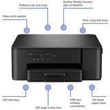 Brother DCP-J1260W compact wireless inkjet printer, imported from the UK