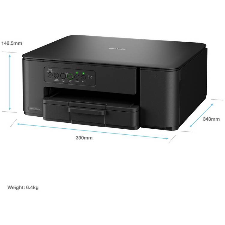 Brother DCP-J1260W compact wireless inkjet printer, imported from the UK