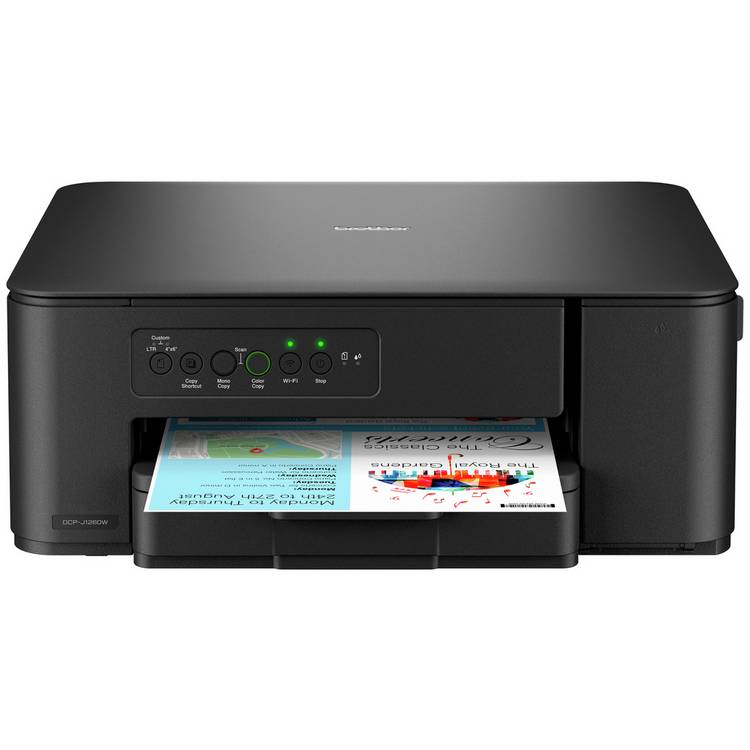 Brother DCP-J1260W compact wireless inkjet printer, imported from the UK