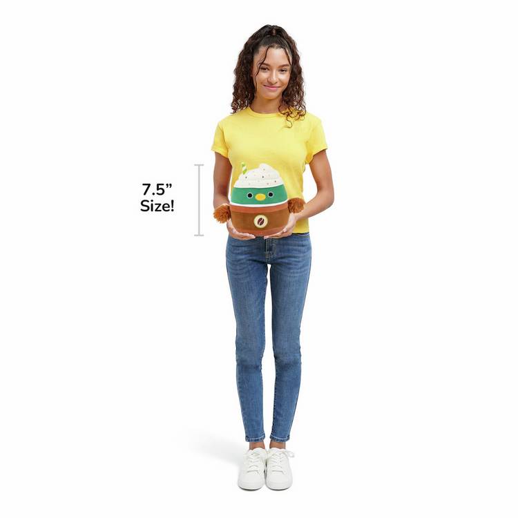 Squishmallows Avery Duck soft toy 7.5 inch, UK version