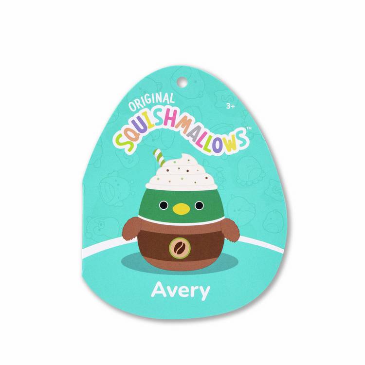 Squishmallows Avery Duck soft toy 7.5 inch, UK version