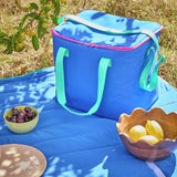 Argos Argos Home Striped Cool Bag Blue 25L- Buy online at McGrocer