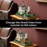 LEGO Neuschwanstein Castle Architecture set 3455 pieces (British brand)