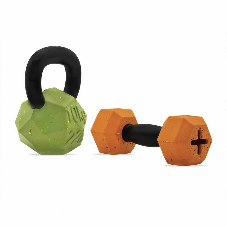 Nike Grind kettle bell dog toy green small, imported from the UK