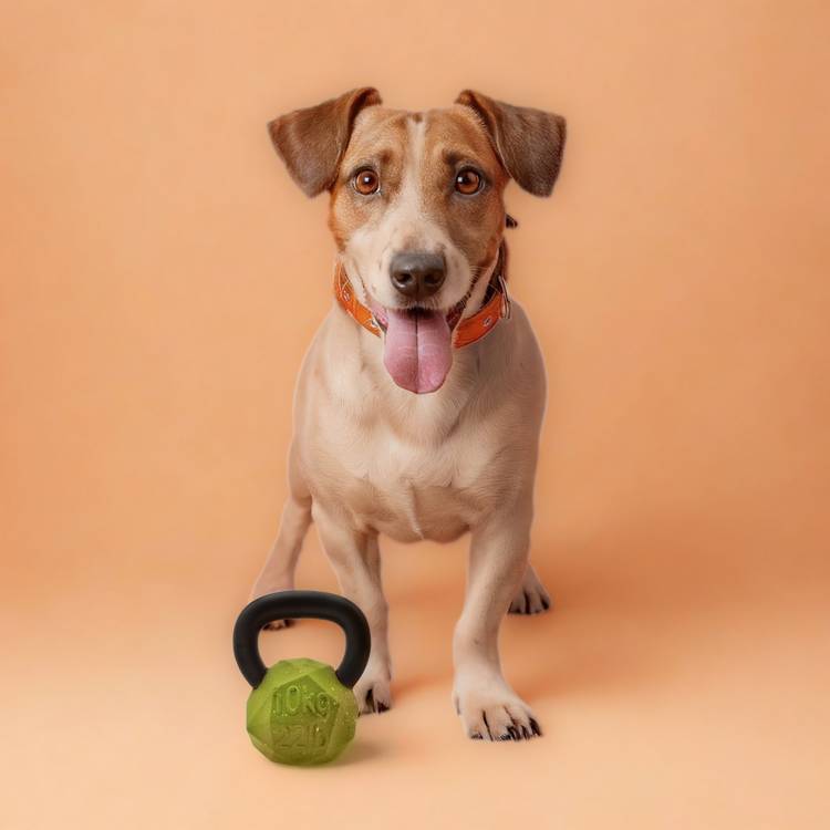 Nike Grind kettle bell dog toy green small, imported from the UK