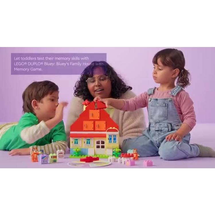 LEGO DUPLO Bluey's Family House building set - British product