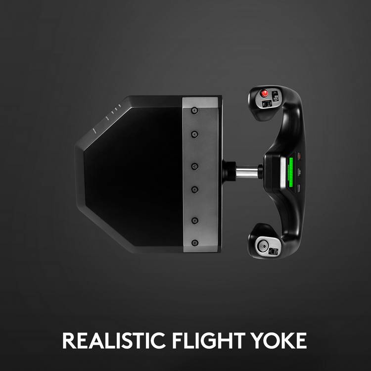 Logitech G Flight Yoke System, imported from the UK