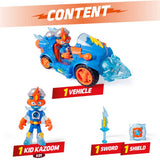 Superthings Kid's Kazoom Combat Vehicle, UK version