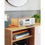 Majority Oakington music system DAB+/FM radio oak finish - British product