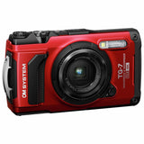 OM System TG-7 12MP 4x zoom camera red (British brand)