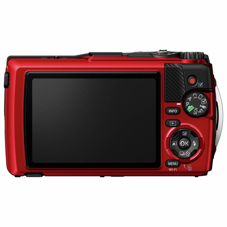 OM System TG-7 12MP 4x zoom camera red (British brand)