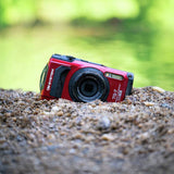OM System TG-7 12MP 4x zoom camera red (British brand)