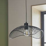 Argos Home black wire pendant light (British brand)