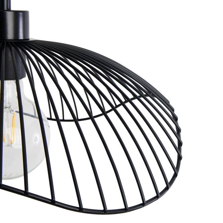 Argos Home black wire pendant light (British brand)